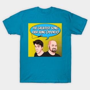 Show Hosts and Logo, BUT AS CARTOONS! T-Shirt